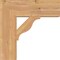 Ekena Millwork Funston Block Smooth Bracket, Western Red Cedar, 5 1/2"W x 20"D x 20"H BKT06X20X20FST05SWR - alternate 4